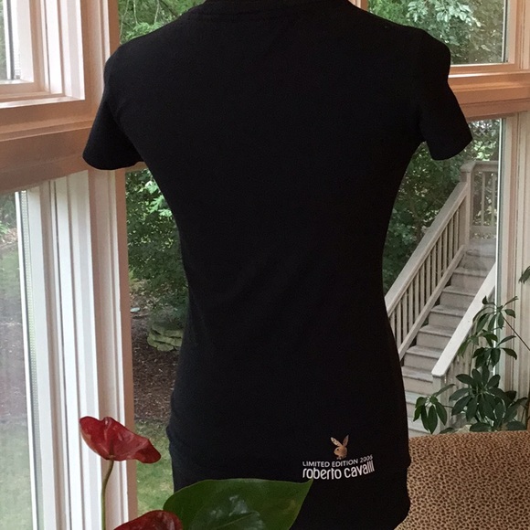 Vintage Roberto Cavalli PlayBoy T-Shirt 2006 - Picture 6 of 8